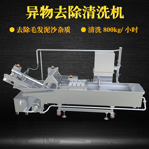 商用專業(yè)果蔬清洗機，氣泡清洗，清洗800kg小時
