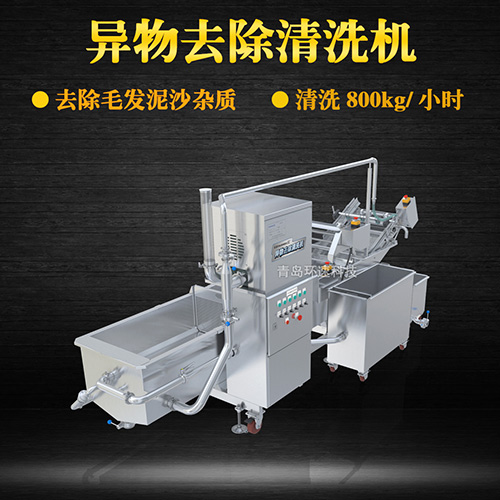 商用專業(yè)果蔬清洗機，氣泡清洗，清洗800kg小時