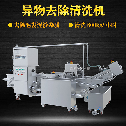 環(huán)速商用果蔬清洗機，氣泡清洗，清洗800kg小時